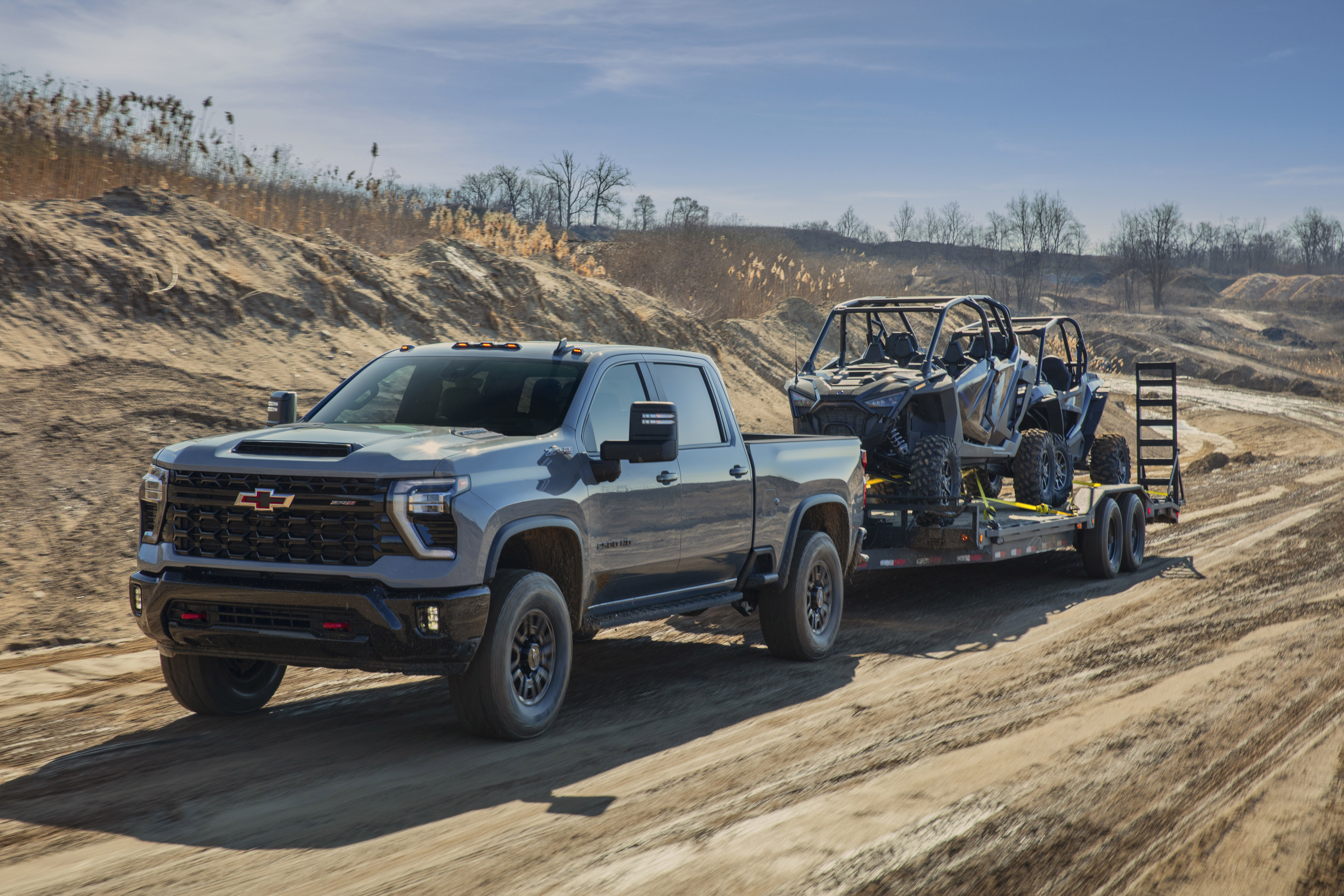 First-Ever Chevrolet Silverado HD ZR2 Debuts to Tow, Haul and